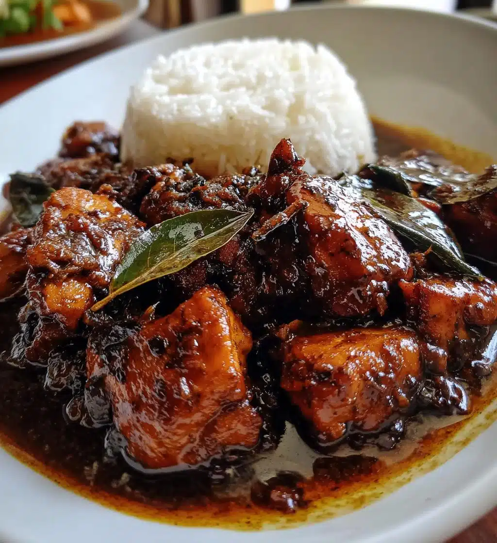 filipino chicken adobo - detail 1