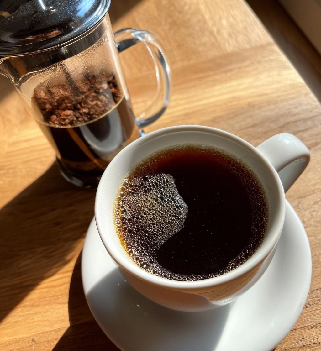 french press coffee