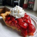 fresh strawberry pie