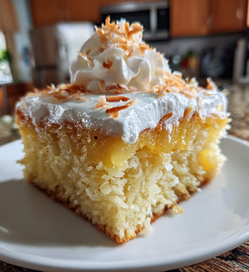 hawaiian pineapple cake - detail 1