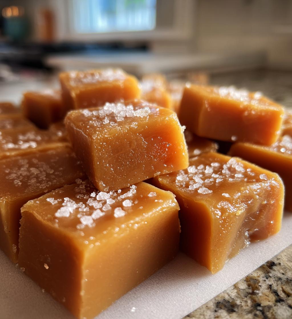 homemade caramels