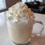 homemade white hot chocolate
