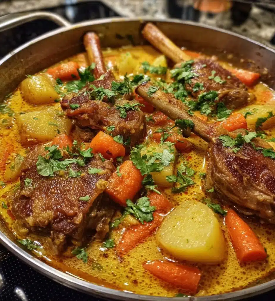 lamb shanks massaman curry