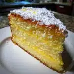 lemon cake with fluffy