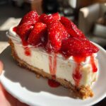 no bake strawberry cheesecake