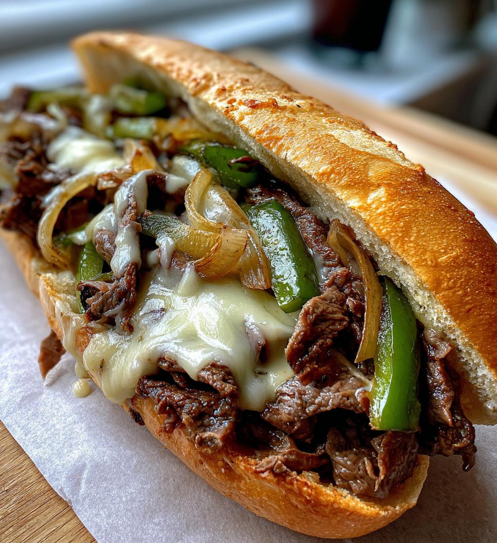 philly cheese steak sandwiches - detail 1