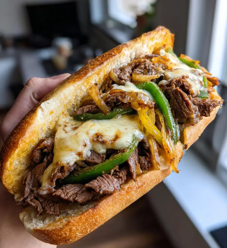philly cheese steak sandwiches