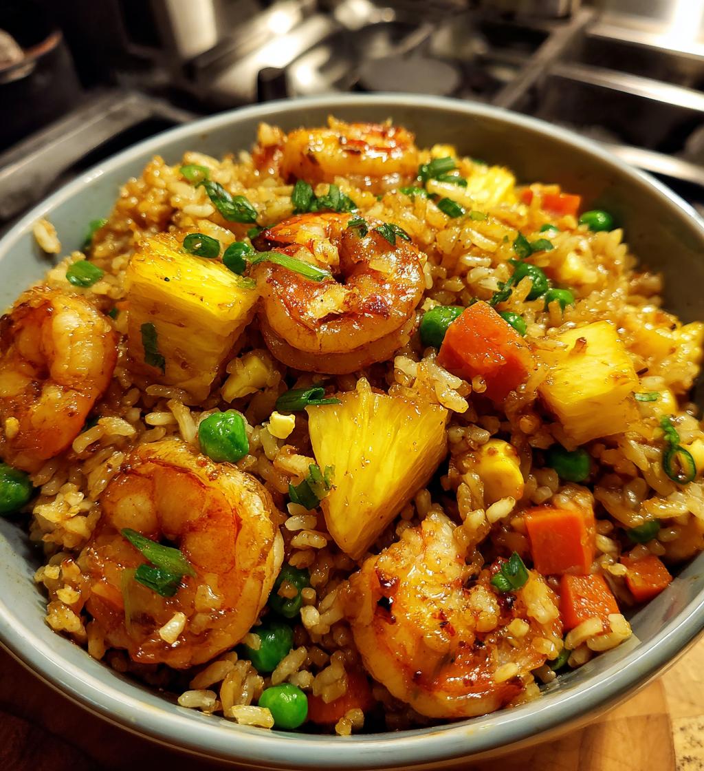 pineapple shrimp fried rice