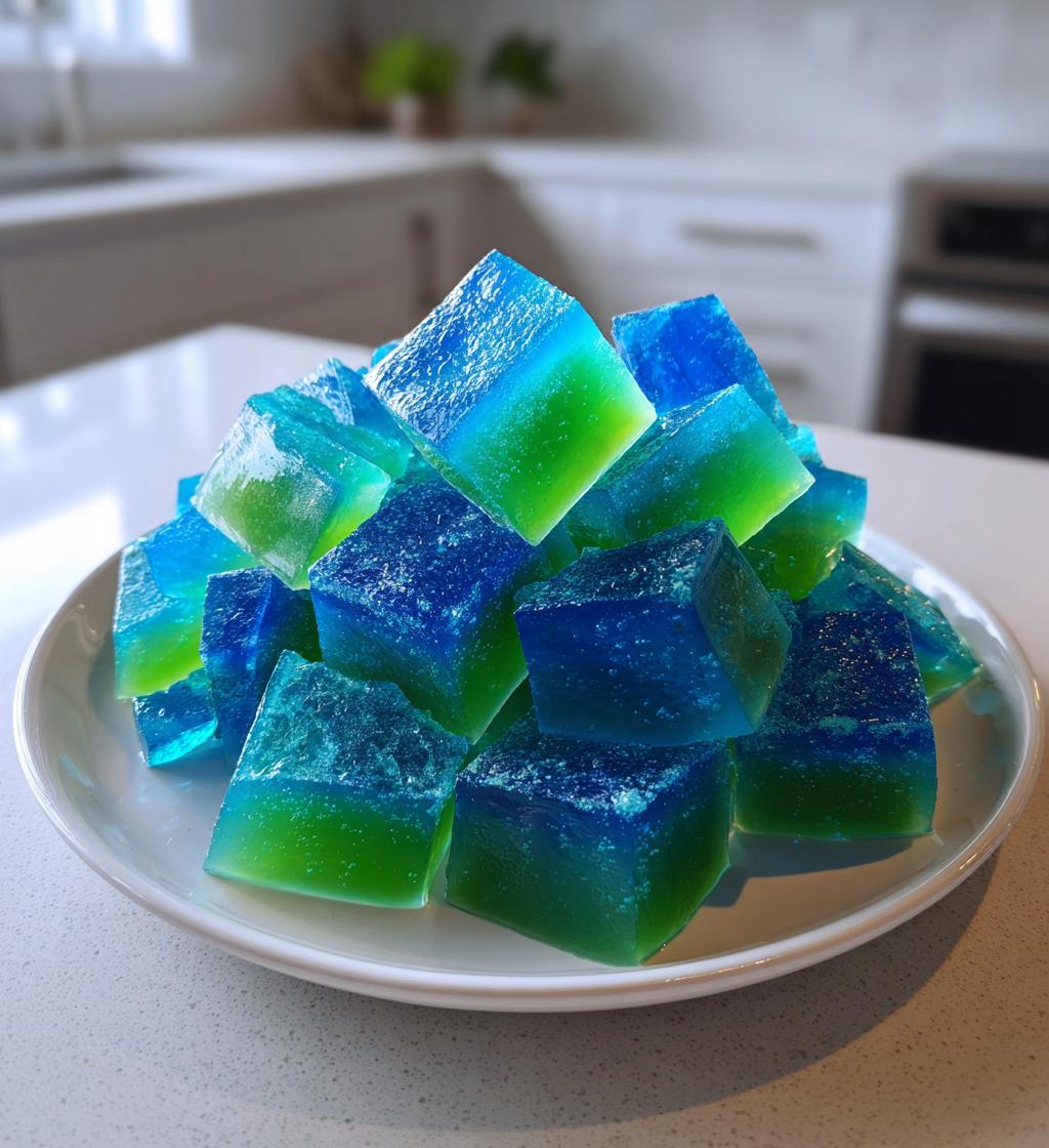 sea glass jello