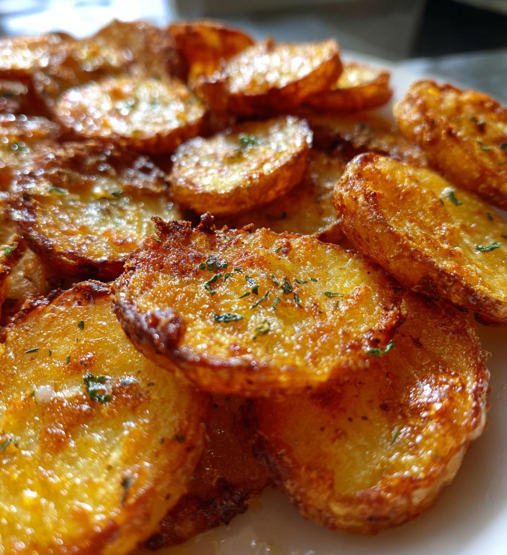 sliced baked potatoes - detail 1