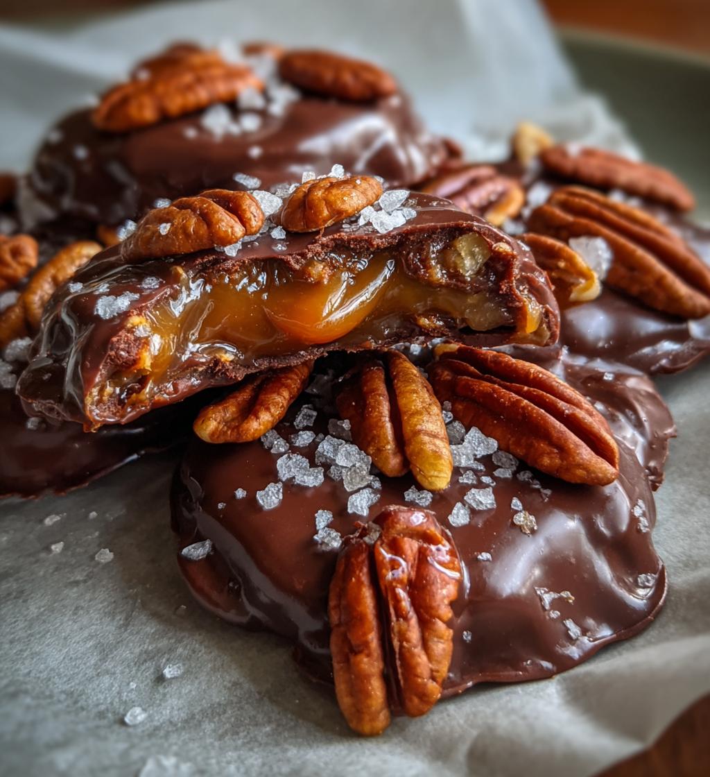 slow cooker chocolate turtles