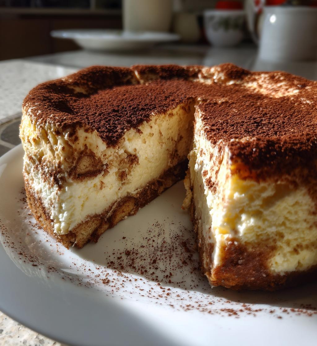 tiramisu cheesecake